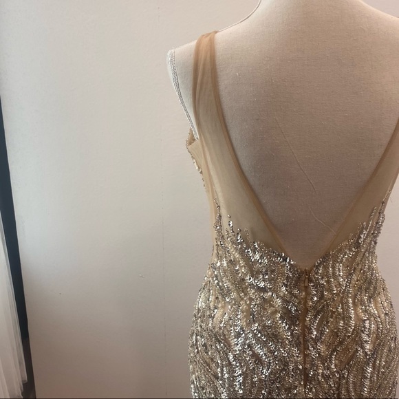 Jovani Size 4 beaded pageant gown - Picture 7 of 13